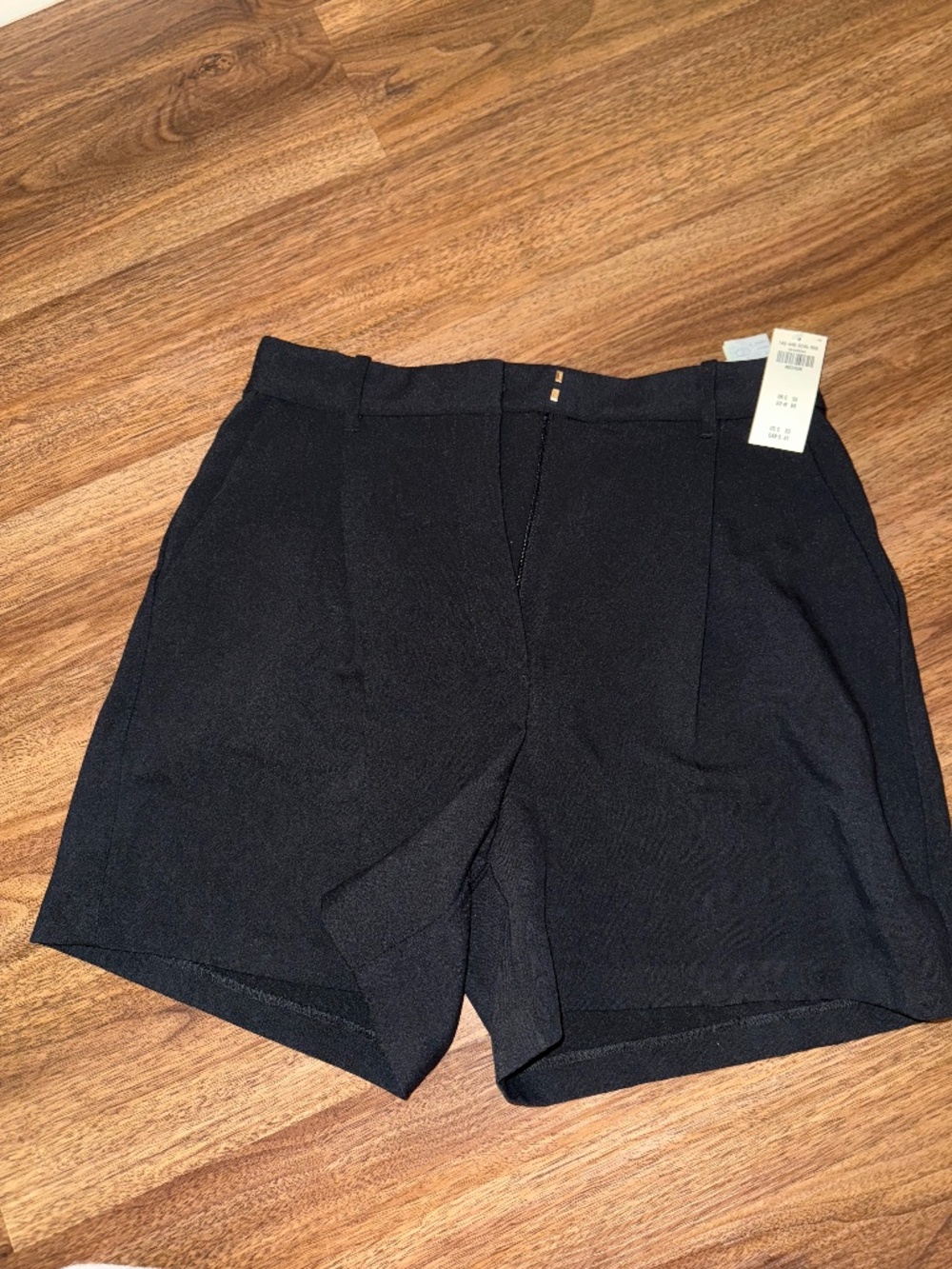 Abercrombie & Fitch Trouser Shorts Black Medium New with Tags